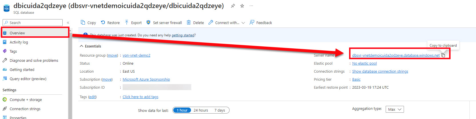 Screenshot of Azure Signin