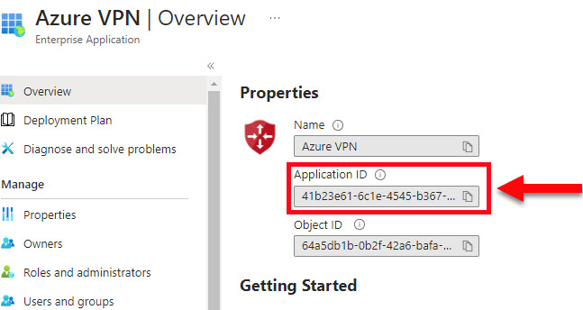 Screenshot of Azure Signin