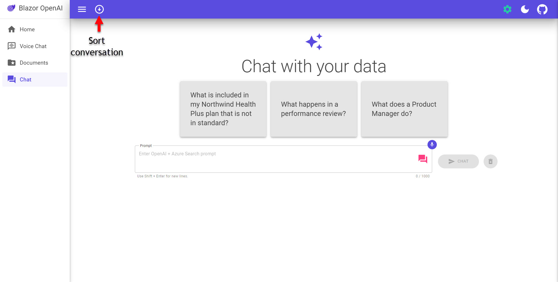 Chat Page