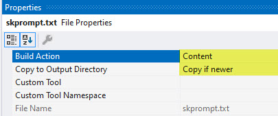 File Properties