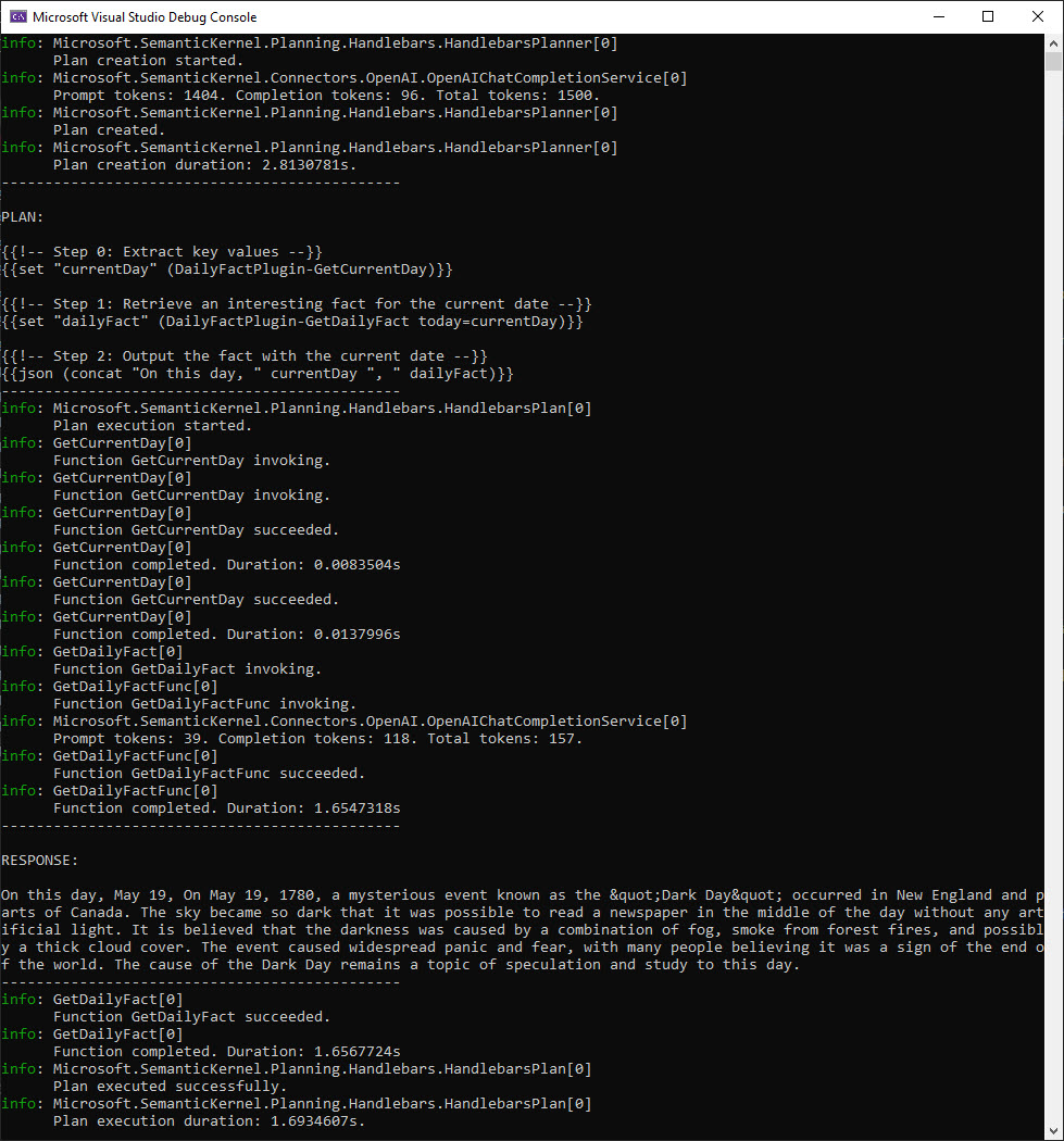 Information Log