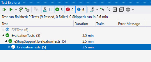 Evaluation Tests